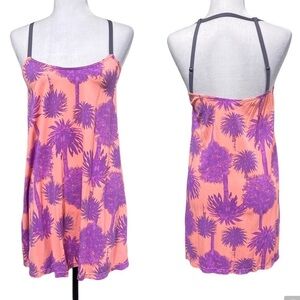 Maaji Palm Print Beach Dress Cover Up